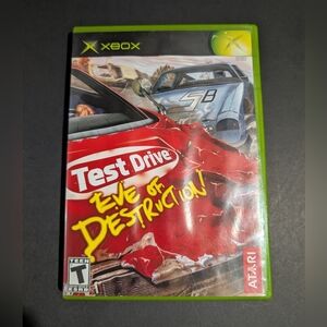 XBox Test Drive Eve Of Destruction Video Game Manual Case Tested And Works
